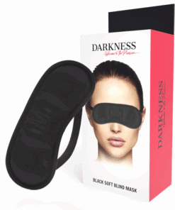 DARKNESS - MÁSCARA ANTIFAZ NEGRO RECTO