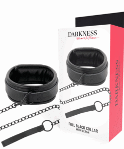 DARKNESS - COLLAR CON CADENA  NEGRO