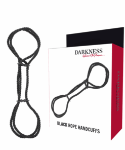DARKNESS - ESPOSAS MANOS O TOBILLOS  CUERDA 100% ALGODON