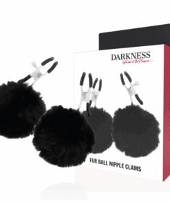DARKNESS - PINZAS PARA PEZONES CON POMPONES 1