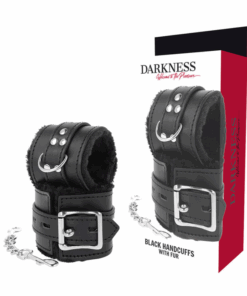 DARKNESS - ESPOSAS BDSM FORRADAS EN NEGRO
