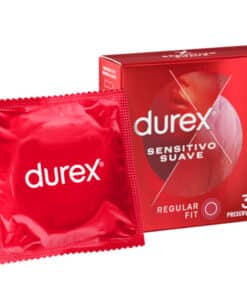 DUREX - SENSITIVO SUAVE 3 UNIDADES