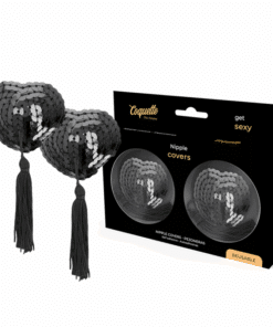 COQUETTE CHIC DESIRE - CUBRE PEZONES NEGRO LENTEJUELAS