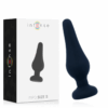 INTENSE - ANAL PLUG PIPO S SILICONE NEGRO 9.8 CM - piKanteo | Despierta tu lado más piKante