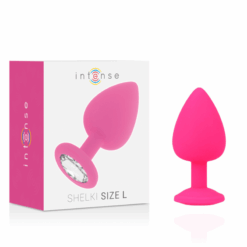 Alternative view of INTENSE - SHELKI L PLUG ANAL FUCHSIA