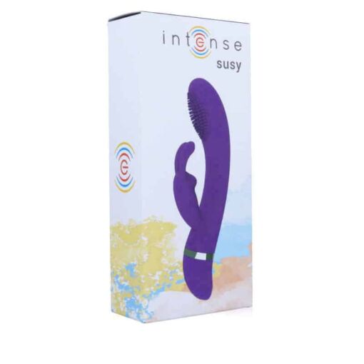 INTENSE - SUSY VIBRADOR OSCILANTE SILICONA RABBIT LILA - Imagen 6