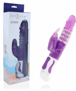 INTENSE - GUPPY VIBRADOR ROTADOR LILA
