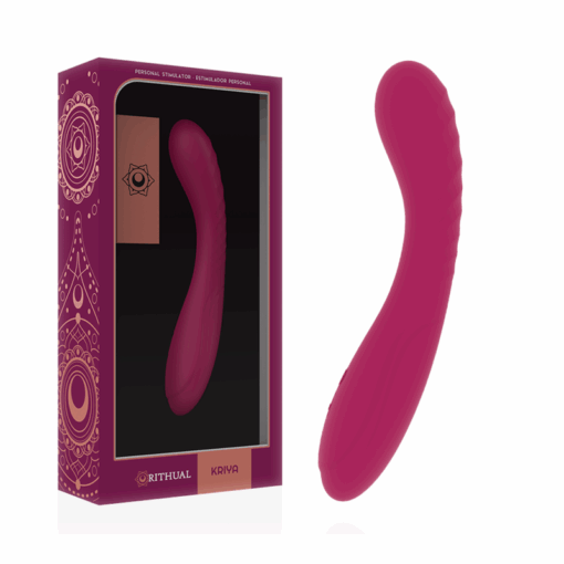ESTIMULADOR RITUAL KRIYA PUNTO-G RECARGABLE ORQUIDEA - Imagen 2