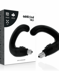 ADDICTED TOYS - ANAL MASSAGER NEGRO
