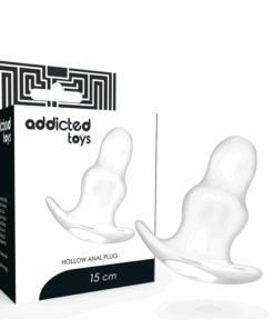 ADDICTED TOYS - DILATADOR ANAL GRANDE 15 CM - TRANSPARENTE