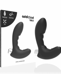 ADDICTED TOYS - VIBRADOR PROSTÁTICO RECARGABLE MODEL 4 - NEGRO