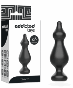 ADDICTED TOYS - ANAL SEXUAL PLUG 13.6 CM NEGRO