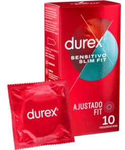 DUREX - SENSITIVO SLIM FIT 10 UNIDADES