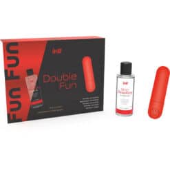 INTT RELEASES - DOUBLE FUN KIT CON BALA VIBRADORA Y GEL DE MASAJE FRESA - piKanteo | Despierta tu lado más piKante