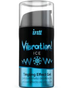 INTT - POTENTE ESTIMULANTE ÍNTIMO GEL VIBRADOR EFECTO FRÍO 15ML