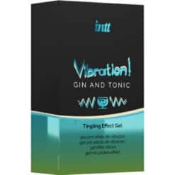 INTT - POTENTE ESTIMULANTE ÍNTIMO GEL VIBRADOR LIQUIDO GIN & TONIC 15ML - piKanteo | Despierta tu lado más piKante