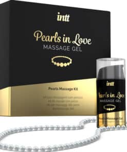 INTT MASSAGE & ORAL SEX - PEARLS IN LOVE CON COLLAR DE PERLAS Y GEL DE SILICONA