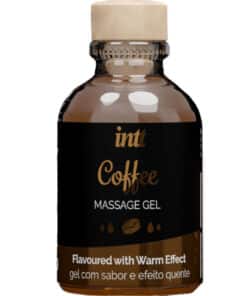 INTT MASSAGE & ORAL SEX - GEL DE MASAJE SABOR A CAFÉ EFECTO CALOR