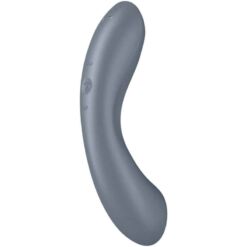 SATISFYER - CURVE TRINITY 1 AIR PULSE VIBRATION GRIS - piKanteo | Despierta tu lado más piKante