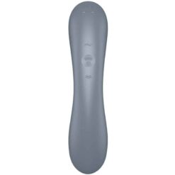 SATISFYER - CURVE TRINITY 1 AIR PULSE VIBRATION GRIS - piKanteo | Despierta tu lado más piKante