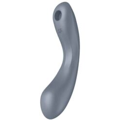 SATISFYER - CURVE TRINITY 1 AIR PULSE VIBRATION GRIS - piKanteo | Despierta tu lado más piKante