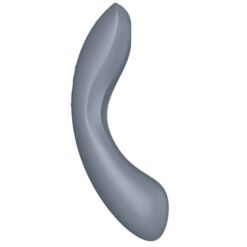 SATISFYER - CURVE TRINITY 1 AIR PULSE VIBRATION GRIS - piKanteo | Despierta tu lado más piKante