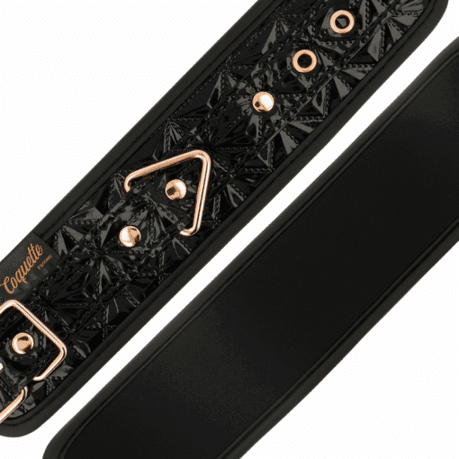 COQUETTE CHIC DESIRE - BLACK EDITION ESPOSAS PARA MANOS CON FORRO DE NEOPRENO - Imagen 4
