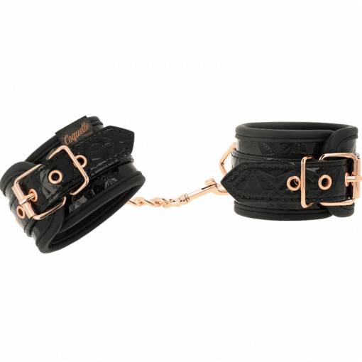 COQUETTE CHIC DESIRE - BLACK EDITION ESPOSAS PARA MANOS CON FORRO DE NEOPRENO - Imagen 3