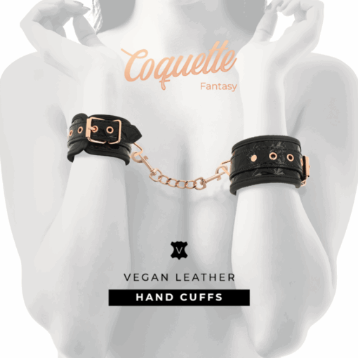 COQUETTE CHIC DESIRE - BLACK EDITION ESPOSAS PARA MANOS CON FORRO DE NEOPRENO - Imagen 2