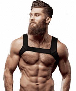 FETISH SUBMISSIVE ATTITUDE - ARNÉS NEOPRENO PECHO HOMBRE TALLA L