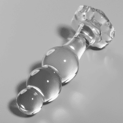 Alternative view of NEBULA SERIES BY IBIZA - MODELO 1 PLUG CRISTAL TRANSPARENTE 10.5 CM -O- 3 CM