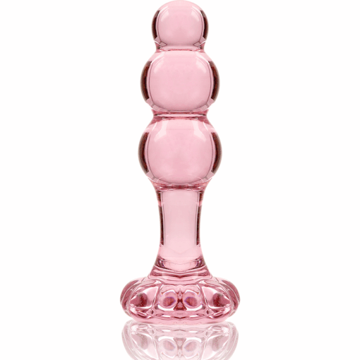 NEBULA SERIES BY IBIZA - MODELO 1 PLUG CRISTAL ROSA 10.5 CM -O- 3 CM - Imagen 5