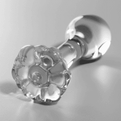 Alternative view of NEBULA SERIES BY IBIZA - MODELO 2 PLUG CRISTAL TRANSPARENTE 11 CM -O- 3.5 CM