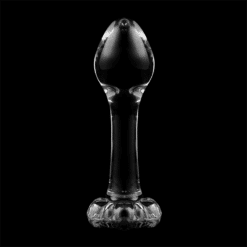 NEBULA SERIES BY IBIZA - MODELO 2 PLUG CRISTAL TRANSPARENTE 11 CM -O- 3.5 CM - piKanteo | Despierta tu lado más piKante
