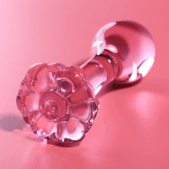 Alternative view of NEBULA SERIES BY IBIZA - MODELO 2 PLUG CRISTAL ROSA 11 CM -O- 3.5 CM