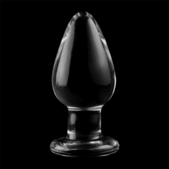 NEBULA SERIES BY IBIZA - MODELO 3 PLUG CRISTAL TRANSPARENTE 11 CM -O- 5 CM - piKanteo | Despierta tu lado más piKante