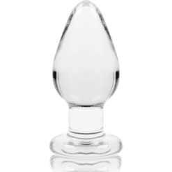 NEBULA SERIES BY IBIZA - MODELO 3 PLUG CRISTAL TRANSPARENTE 11 CM -O- 5 CM - piKanteo | Despierta tu lado más piKante