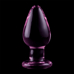 NEBULA SERIES BY IBIZA - MODELO 3 PLUG CRISTAL ROSA 11 CM -O- 5 CM - piKanteo | Despierta tu lado más piKante