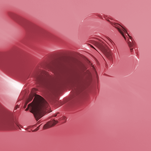 NEBULA SERIES BY IBIZA - MODELO 3 PLUG CRISTAL ROSA 11 CM -O- 5 CM - Imagen 2