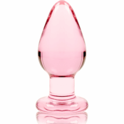 NEBULA SERIES BY IBIZA - MODELO 3 PLUG CRISTAL ROSA 11 CM -O- 5 CM - piKanteo | Despierta tu lado más piKante