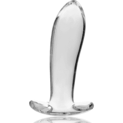 NEBULA SERIES BY IBIZA - MODELO 5 PLUG CRISTAL TRANSPARENTE 12.5 CM -O- 3.5 CM - piKanteo | Despierta tu lado más piKante
