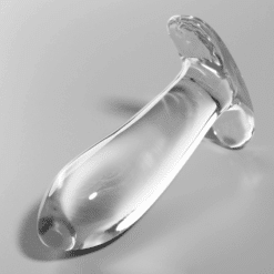 Alternative view of NEBULA SERIES BY IBIZA - MODELO 5 PLUG CRISTAL TRANSPARENTE 12.5 CM -O- 3.5 CM
