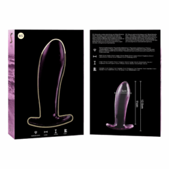 NEBULA SERIES BY IBIZA - MODELO 5 PLUG CRISTAL ROSA 12.5 CM -O- 3.5 CM - piKanteo | Despierta tu lado más piKante