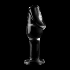 NEBULA SERIES BY IBIZA - MODELO 6 PLUG CRISTAL TRANSPARENTE 12.5 CM -O- 4 CM - piKanteo | Despierta tu lado más piKante
