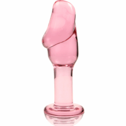 NEBULA SERIES BY IBIZA - MODELO 6 PLUG CRISTAL ROSA 12.5 CM -O- 4 CM - piKanteo | Despierta tu lado más piKante