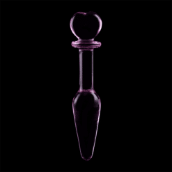 NEBULA SERIES BY IBIZA - MODELO 7 PLUG CRISTAL ROSA 13.5 CM -O- 3 CM - piKanteo | Despierta tu lado más piKante