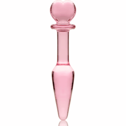 NEBULA SERIES BY IBIZA - MODELO 7 PLUG CRISTAL ROSA 13.5 CM -O- 3 CM - piKanteo | Despierta tu lado más piKante