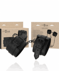 INTENSE - FETISH TOBILLERAS DE CUERO VEGANO