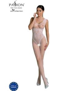 PASSION - ECO COLLECTION BODYSTOCKING ECO BS003 BLANCO