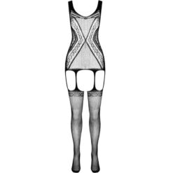 PASSION - ECO COLLECTION BODYSTOCKING ECO BS007 NEGRO - piKanteo | Despierta tu lado más piKante